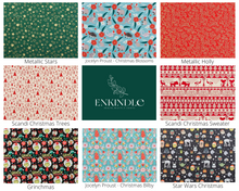 Load image into Gallery viewer, Seasonal Festive Christmas - Scrunchies | 100% Cotton | Reusable | Washable