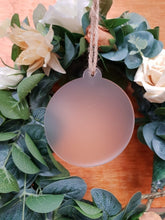 Load image into Gallery viewer, MADE TO ORDER - Christmas Baubles Ornament/Decorations | First Christmas Keepsake | Flat Acrylic Christmas Baubles | Custom | Personalise