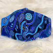 Load image into Gallery viewer, Desert Tracks - Triple Layer Face Mask with Filter Pocket