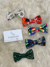Load image into Gallery viewer, Seasonal Festive Christmas - Double Bow Tie Slip Over Collar - For Pets | Dogs and Cats